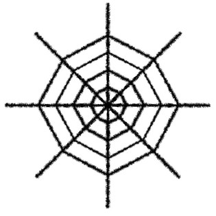 VELIKA PAJČEVINA 70 CM (4 kosi)