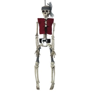 Viseči okostnjak pirat 40 cm (6 kosov) - Veleprodaja Halloween dekoracije