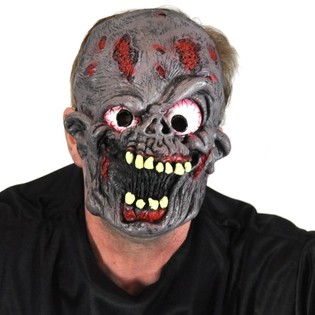 Fleksibilna maska zombi (3 kosi)