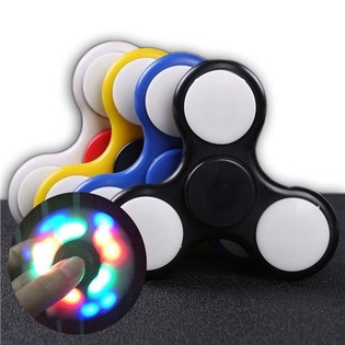 LED FIDGET SPINNERJI Z OSVETLITVIJO ***HIT 2017*** (17 lučk)