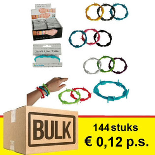 ***BULK PONUDBA*** ZAPESTNICE BODEČA ŽICA V DISPLAYU (144 kos)