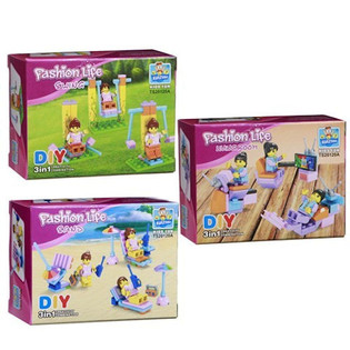 BRICKS KOCKE - SERIJA ZA DEKLICE (24 kos)