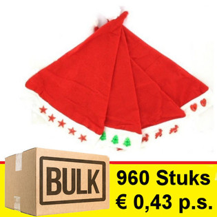 *** VELEPRODAJNA PONUDBA *** SVETLEČE BOŽIČNE KAPE MIX (960 kos)