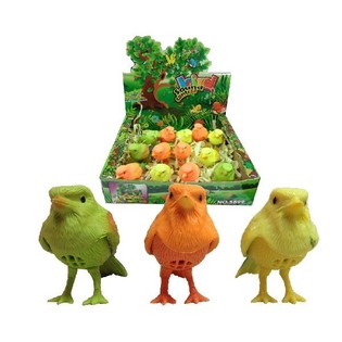 PTICA FUNNY BIRD, KI ODŽVIŽGA NAZAJ (24 kos)