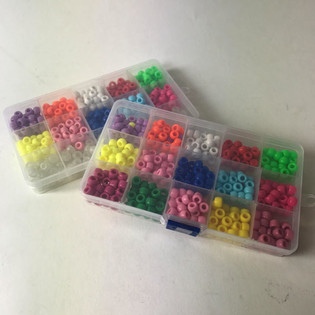 Set kroglic v &scaron;katli za shranjevanje - Mix barv (12 kos.)