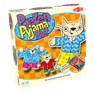 POUČNA IGRA MAČJA PIŽAMA ZABAVA (2 kosa)