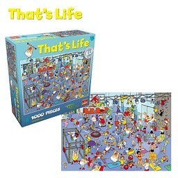 Sestavljanka That&rsquo;s Life - Telovadnica, 1000 kosov (1 kos)