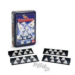 Triominos The Original Travel Tour Edition (Kovinska &scaron;katla) (1 kos)