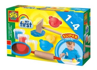 SES My First - Plastelin z modelčki (1 kos)