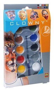 SES Clowny Ličila za Obraz na Vodni Bazi (10 Barv) (1 kos)