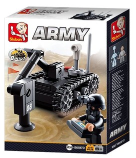 Sluban Army Minolovec 8 v 1 M38-B0587D (1 kos)