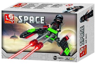 Sluban Space Fighter M38-B0313 Vesoljski Lovec (1 kos)