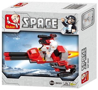 Sluban Vesoljski bombnik Space Bomber M38-B0321 (1 kos)