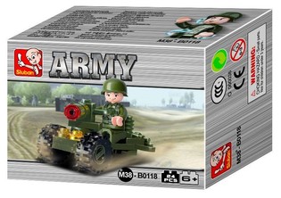 Sluban Vojak M38-B0118 Kocke za Sestavljanje (1 kos)