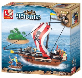 Sluban Piratska ladja M38-B0279 (1 kos)