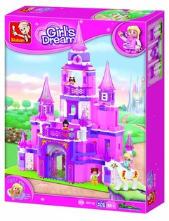 Sluban Grad za princese M38-B0152 (1 kos)