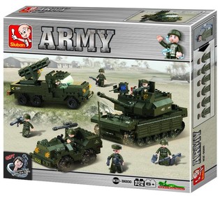 Sluban Kopenska Vojska Vojaški Set M38-B6800 (1 kos)