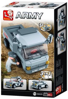 Sluban transporter vojakov 3v1 M38-B0537E (1 kos)