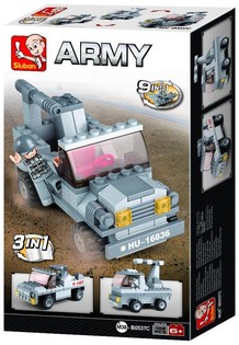 Sluban Army Raketomet 3-v-1 M38-B0537C (1 kos)