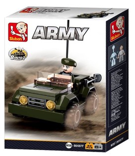Sluban Jeep 8 v 1 M38-B0587F (1 kos)