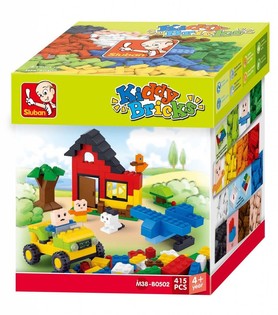 Sluban osnovne kocke za sestavljanje 415 kosov M38-B0502 (1 škatla)