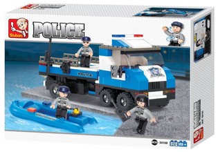 Sluban Policijski tovornjak M38-B0186 (1 kos)