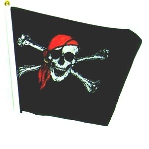 PIRATSKA ZASTAVA NA PALICI (48 kos.)