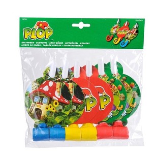 6 VELIKIH MELODIČNIH PIŠČALK KABOUTER PLOP (12 kos)