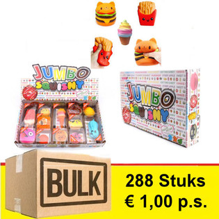 *** VELEPRODAJNA PONUDBA *** JUMBO SQUISHY v Displayu (288 kos) - HIT!