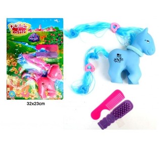 SET PONI + KRTAČA NA KARTONU (24 kos)