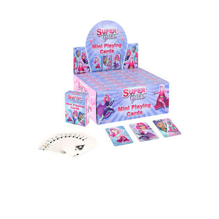 MINI IGRALNE KARTE &ndash; MODEL: SUPER GIRLS V DISPLAYU (24 kos)