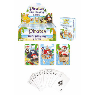 MINI IGRALNE KARTE – MODEL: PIRATI V DISPLAYU (24 kos.)