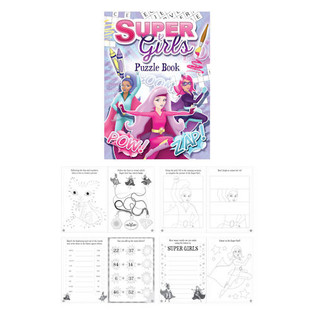 KNJIGA UGANK SUPER GIRLS (48 kos)