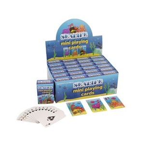 Mini Igralne Karte – Model Sea Life v Displayu (24 kos)