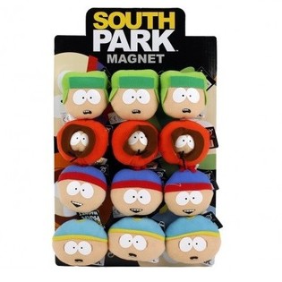 PLI&Scaron;ASTI MAGNETI SOUTH PARK, 7CM, NA ZASLONU (12 kos)