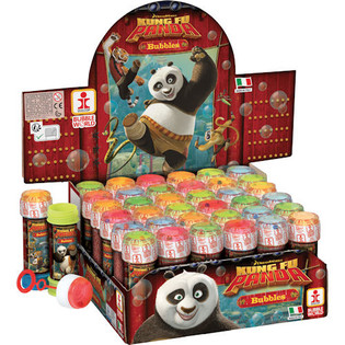 MILNI MEHURČKI KUNG FU PANDA, 60ML V DISPLAYU (36 kos)