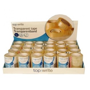 TOPWRITE - 6 ROL PROZORNEGA LEPILNEGA TRAKU V ZASLONU (24 SETOV PO 6)