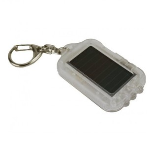 SOLARNI OBESEK ZA KLJUČE Z LED LUČKO - PROZOREN (20 kos)