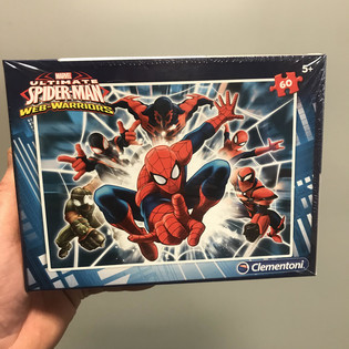 MARVEL &ndash; PUZZLE SPIDERMAN, 60 Delov (4 kosi)