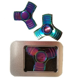 KOVINSKI FIDGET SPINNER V DARILNI &Scaron;KATLI (10 kos)