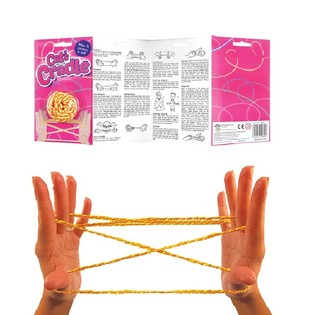 Igra z vrvico CATS CRADLE Mavrica - Magična vrvica (72 kos)