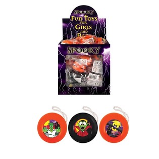 HALLOWEEN - JO-JO ZA DARILCA Ø 3,8 CM V DISPLAYU (72 kos)