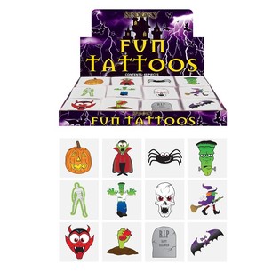 Fun Tattoos &ndash; Model Halloween (48 pakiranj x 12 kosov)