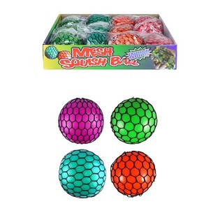 SQUISHY ŽOGA &ndash; ME&Scaron;ANE BARVE (12 kosov)