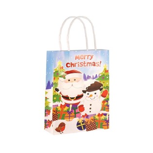 Darilne Vrečke MERRY CHRISTMAS 14x21x7 cm (24 kos)