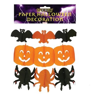 Mix Halloween Dekorativne Girlande &ndash; 300 cm (6 kos)