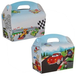 Menu Box za otroke - AVTOMOBILI (50 kos.)
