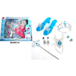 VELIK 9-DELNI PRINCEZIN IGRALNI SET (2 kos.)