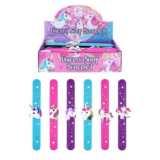 Samozatezne Zapestnice Samorog / Unicorn Snap (24 kos)
