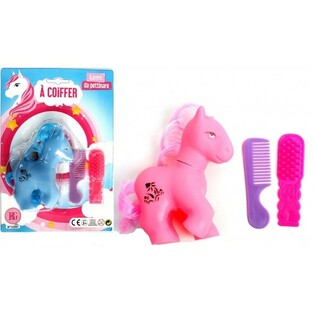 PONI Z 2 KRTAČAMA NA KARTICI (24 kos)
